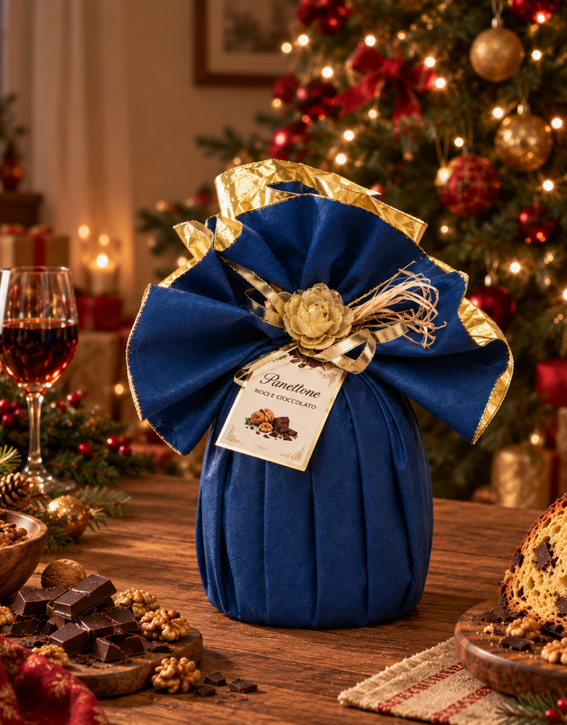 Panettone Noci e Cioccolato